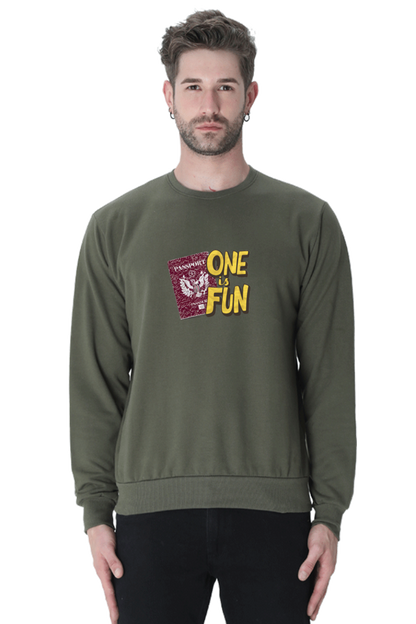 One is Fun Unisex Sweatshirt | Unfiltered - Unfiltered