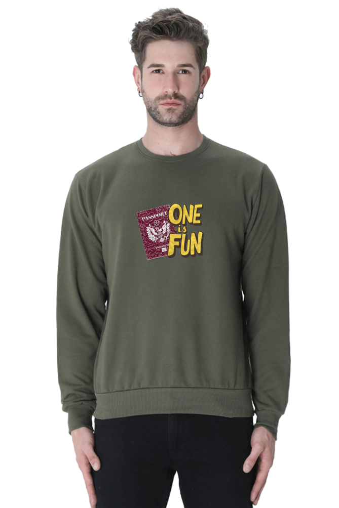 One is Fun Unisex Sweatshirt | Unfiltered - Unfiltered