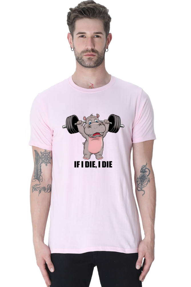 Mudeng , I die if I die Unisex workout T-shirt| Unfiltered