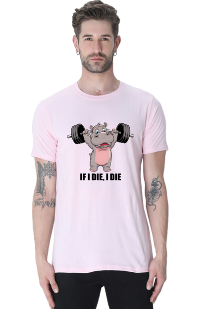 Mudeng , I die if I die Unisex workout T-shirt| Unfiltered