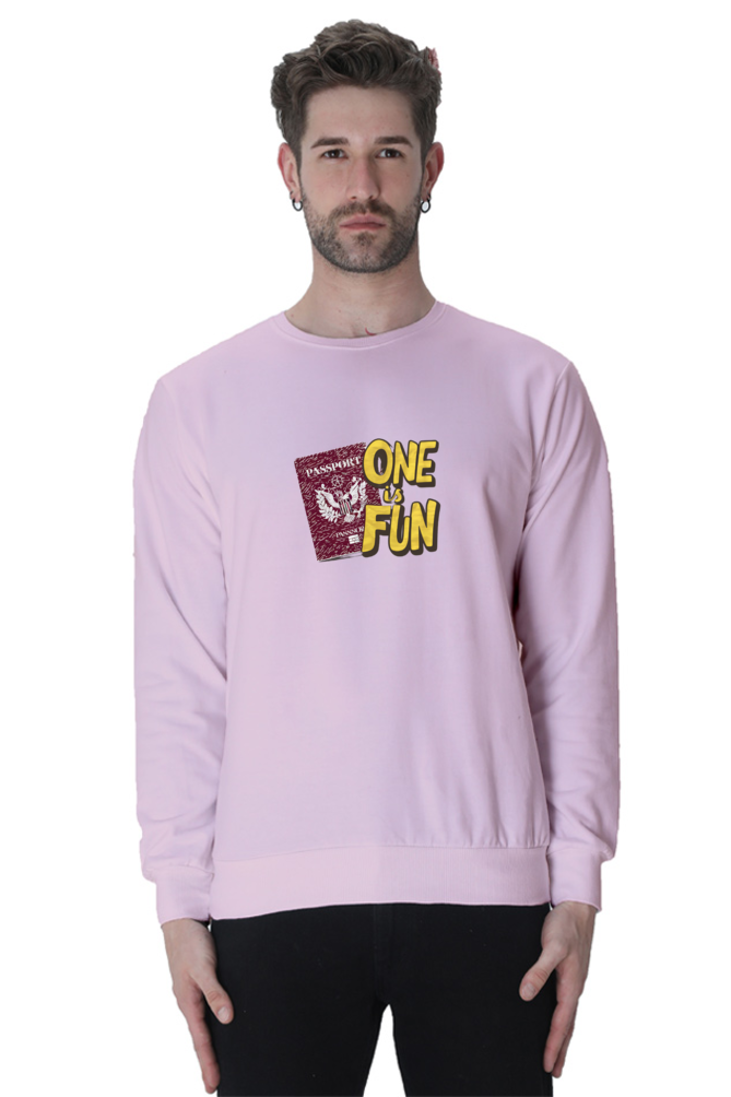 One is Fun Unisex Sweatshirt | Unfiltered - Unfiltered