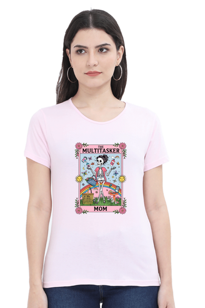 The Multitasker Mom Tarot Inspired Design T-shirt for Women | Unfiltered