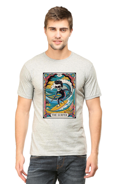 The Surfer Skeleton Tarot Unisex T-shirt | Unfiltered