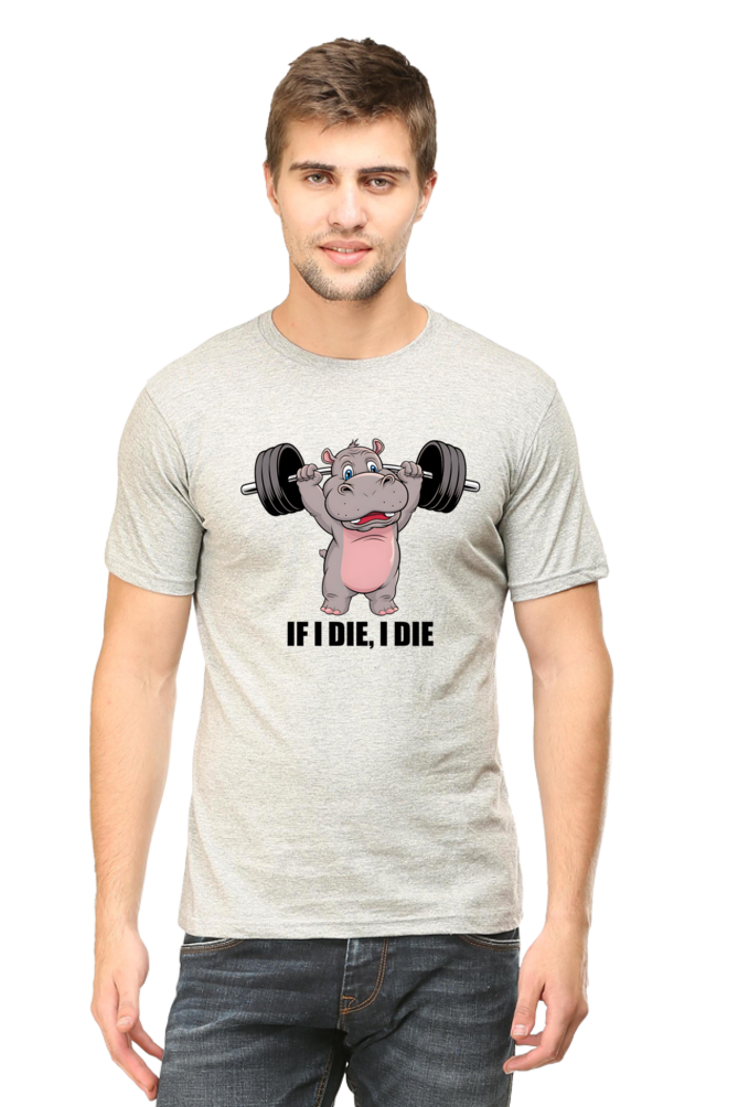 Mudeng , I die if I die Unisex workout T-shirt| Unfiltered