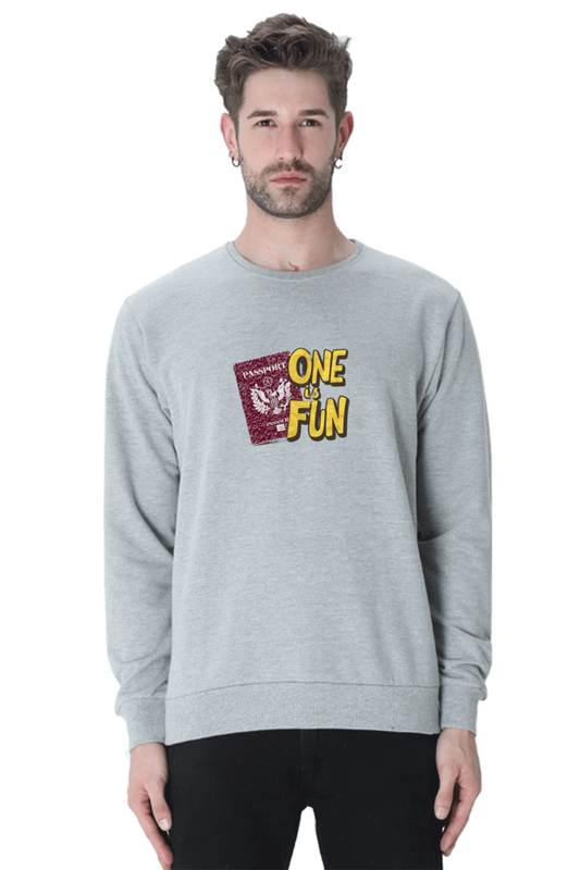 One is Fun Unisex Sweatshirt | Unfiltered