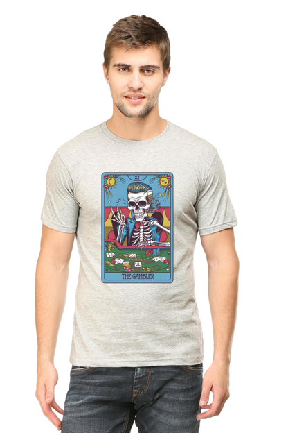 The gambler Skeleton Tarot inspired Unisex T-Shirt | Unfiltered