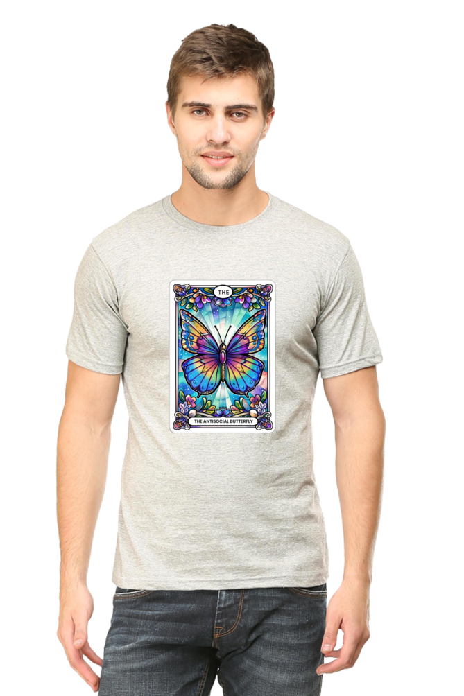 The Anti-social Butterfly Unisex Tarot T-shirt | Unfiltered