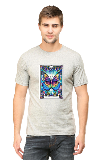 The Anti-social Butterfly Unisex Tarot T-shirt | Unfiltered