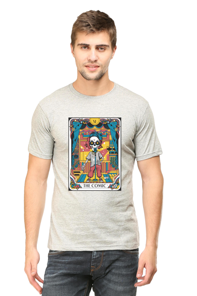 The Comic Skeleton Tarot Design Unisex T-Shirt| Unfiltered