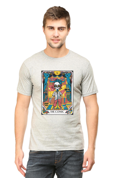 The Comic Skeleton Tarot Design Unisex T-Shirt| Unfiltered