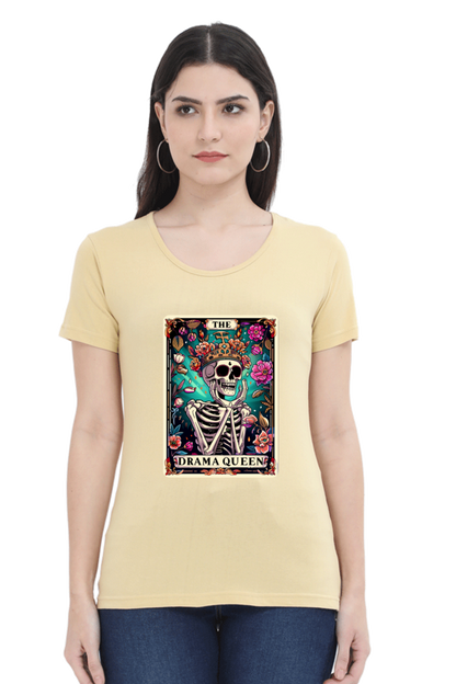 The Drama Queen Tarot Card T-Shirt for women| Unfilttered