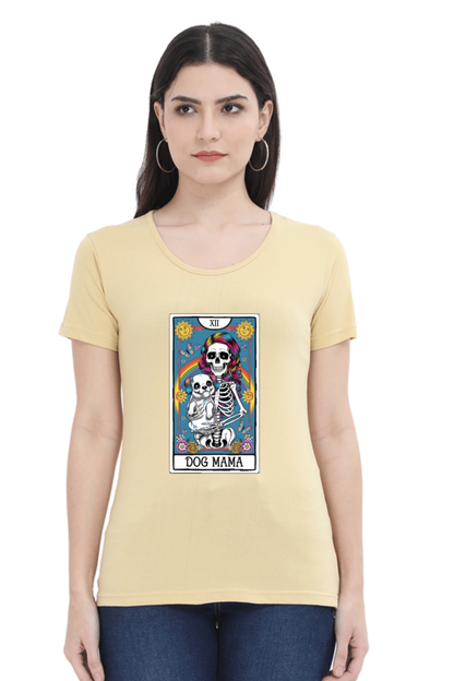 The Dog Mom Tarot Design Inspired T-Shirt for Women | Unfiltered - Unfiltered