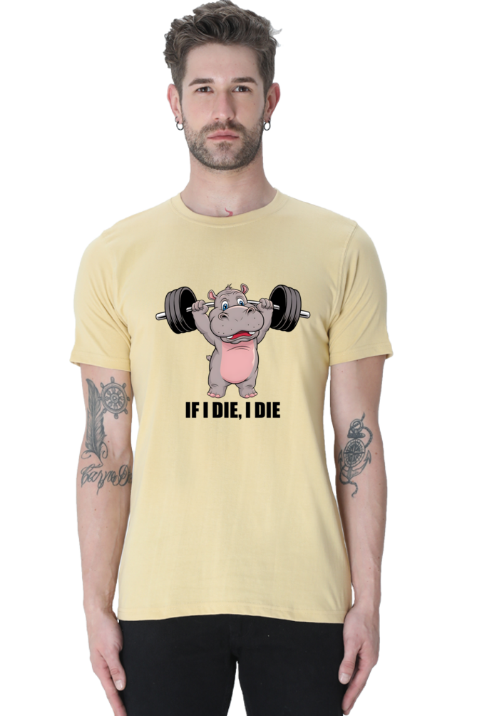 Mudeng , I die if I die Unisex workout T-shirt| Unfiltered