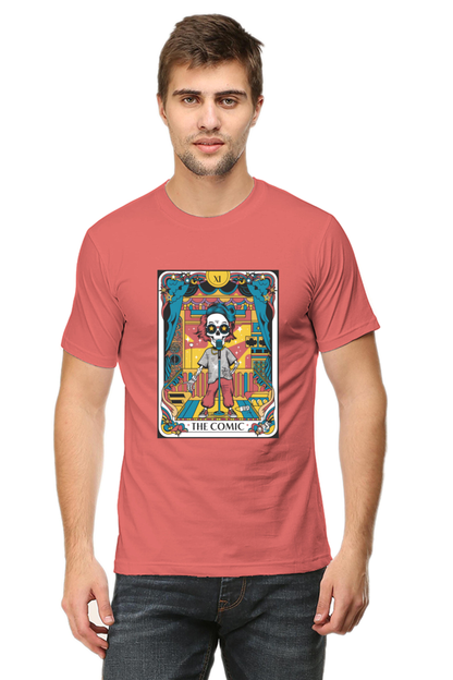 The Comic Skeleton Tarot Design Unisex T-Shirt| Unfiltered