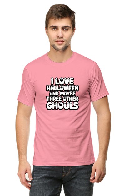 I love Halloween & May be three other ghouls Unisex T-Shirt| Unfiltered