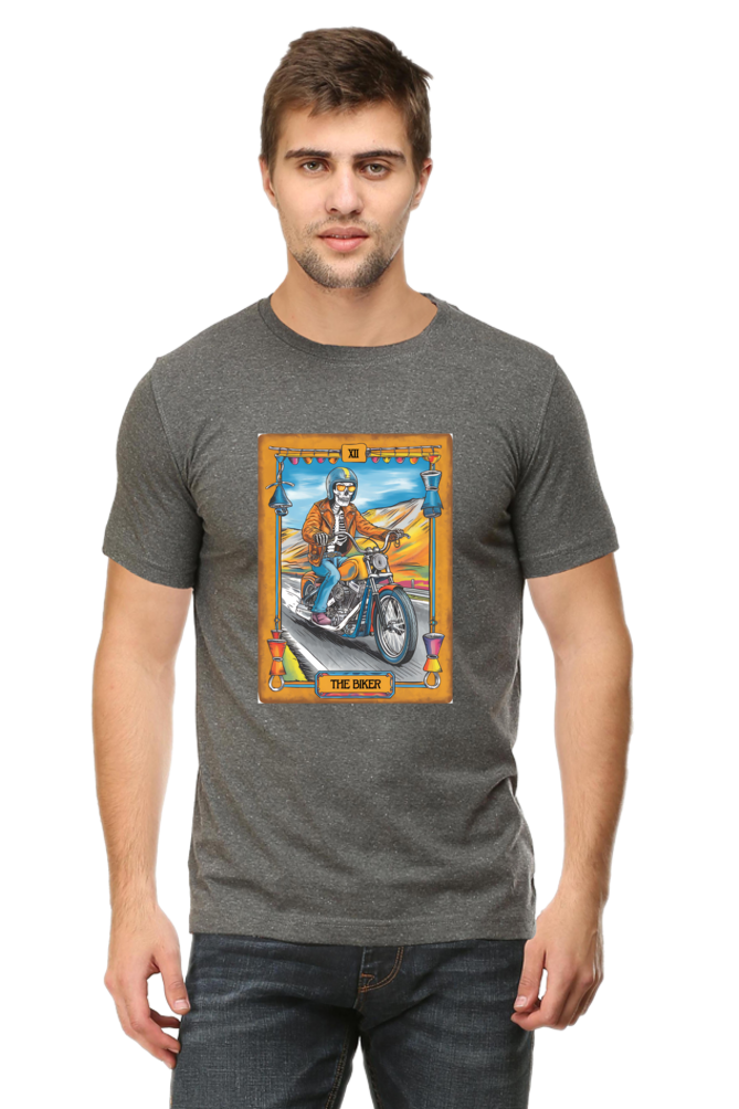 The Biker Skeleton Tarot T-Shirt Unisex | Unfiltered