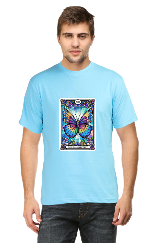 The Anti-social Butterfly Unisex Tarot T-shirt | Unfiltered