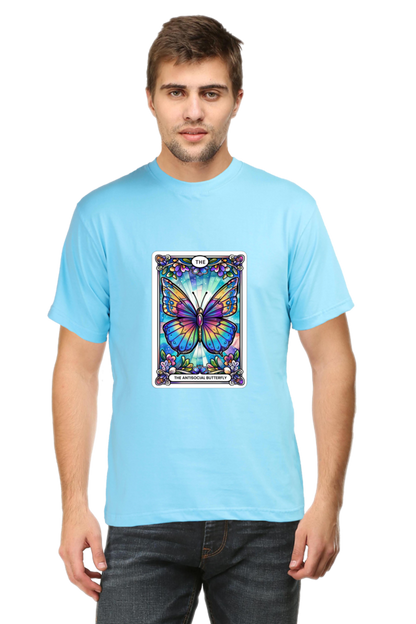 The Anti-social Butterfly Unisex Tarot T-shirt | Unfiltered