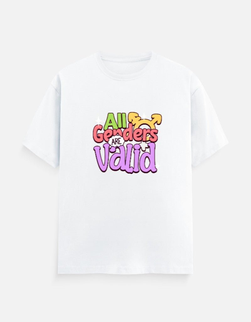 All Genders are Valid Unisex Classic Crew T-Shirt - Unfiltered