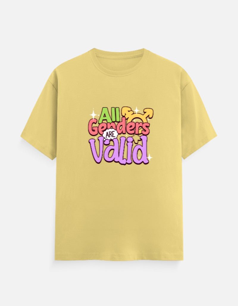 All Genders are Valid Unisex Classic Crew T-Shirt - Unfiltered