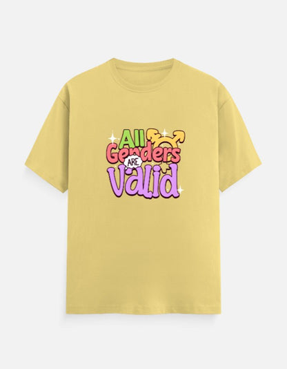 All Genders are Valid Unisex Classic Crew T-Shirt - Unfiltered