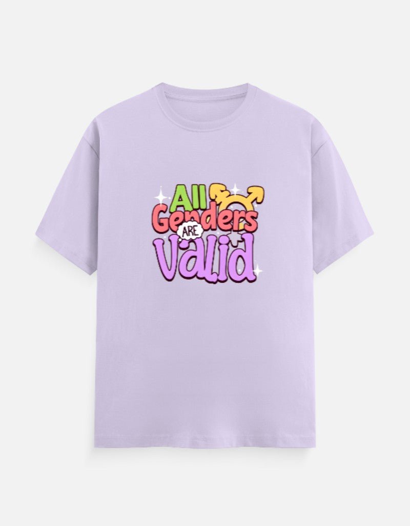 All Genders are Valid Unisex Classic Crew T-Shirt - Unfiltered