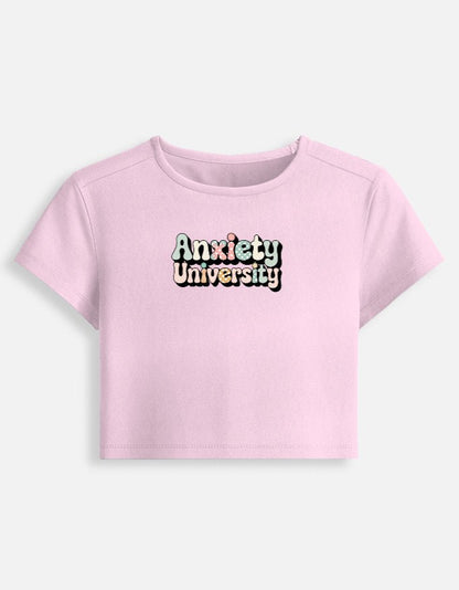Anxiety University Baby Tee | Unfiltered - Unfiltered