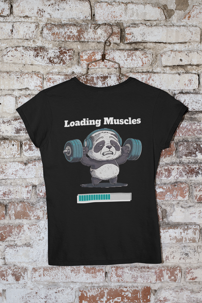 Loading Muscles Gym Meme T-Shirt Unisex | Unfiltered