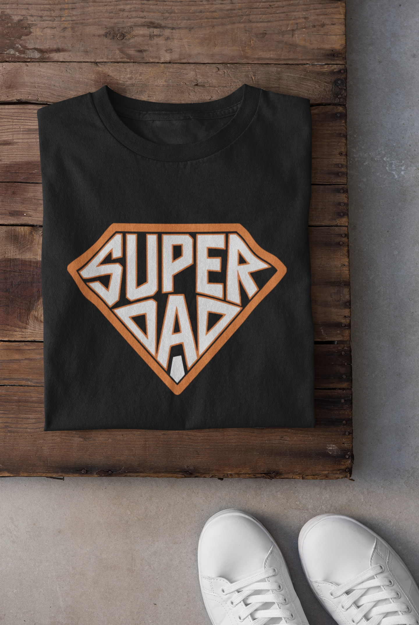 Super Dad Logo Premium Supima Cotton Unisex Tee - Unfiltered