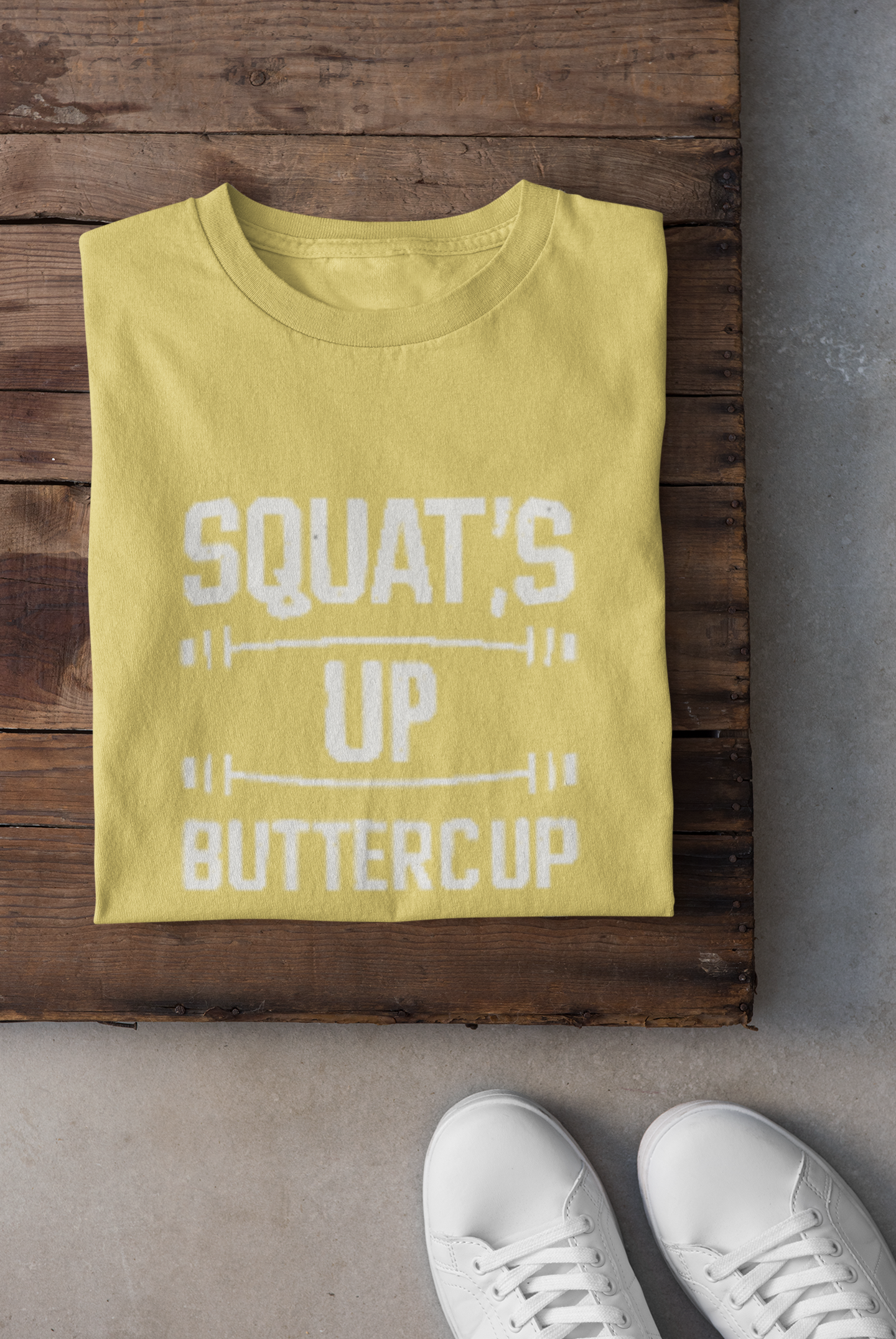 Squats Up Butter Cup Unisex Classic Crew T-Shirt | Unfiltered