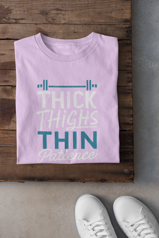 Thick Thighs Thin Patience Unisex Classic Crew T-Shirt |
