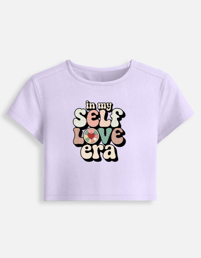 In my self love era Baby Tee | Unfiltered - Unfiltered