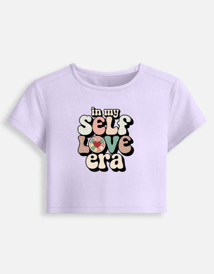 In my self love era Baby Tee | Unfiltered - Unfiltered
