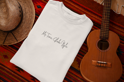 Me Time, Globe Style Unisex Oversized Tee Terry-Cotton Travel Tee - Unfiltered