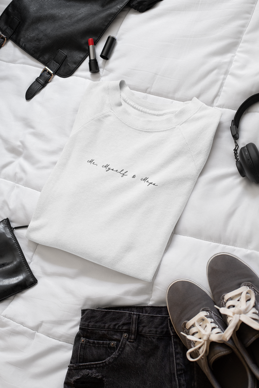 Me, Myself & Maps Unisex Oversized Travel Terry-Cotton Tee - Unfiltered