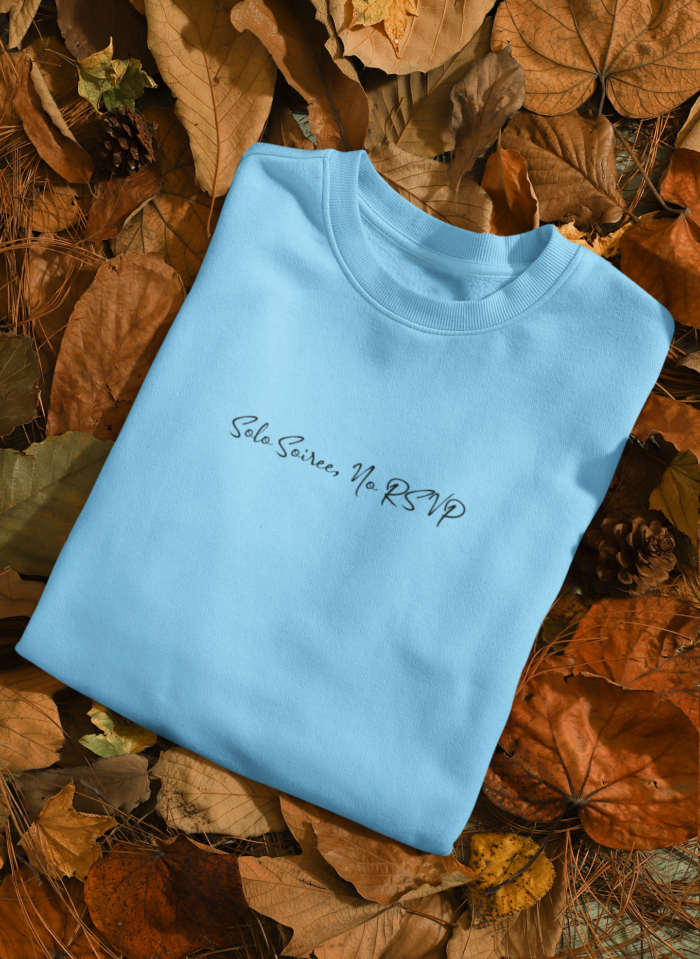 Self Soiree No RSVP, Unisex Oversized Terry-Cotton Tee - Unfiltered