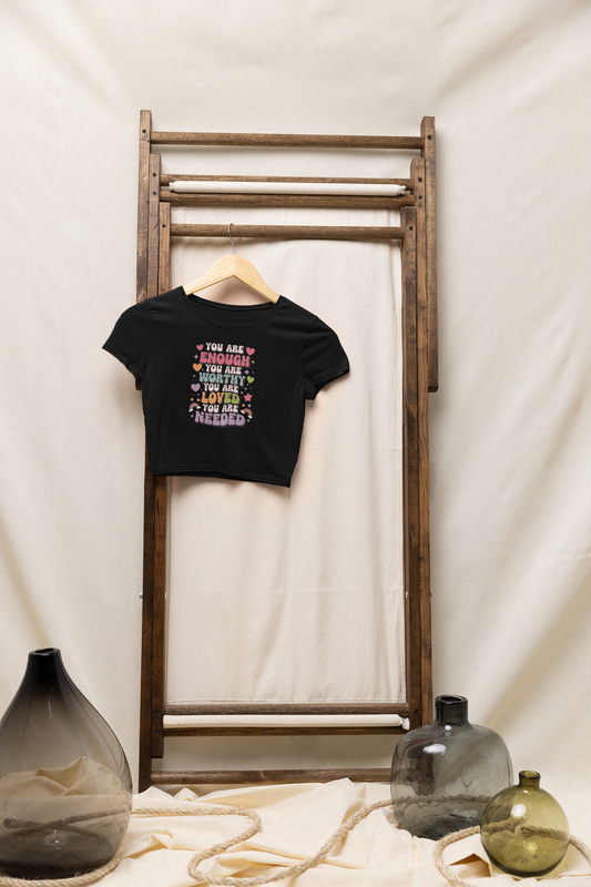 You are enough Baby Tee | Unfiltered