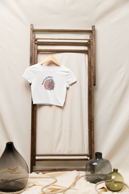 Mental Health Matters Baby Tee | Unfiltered