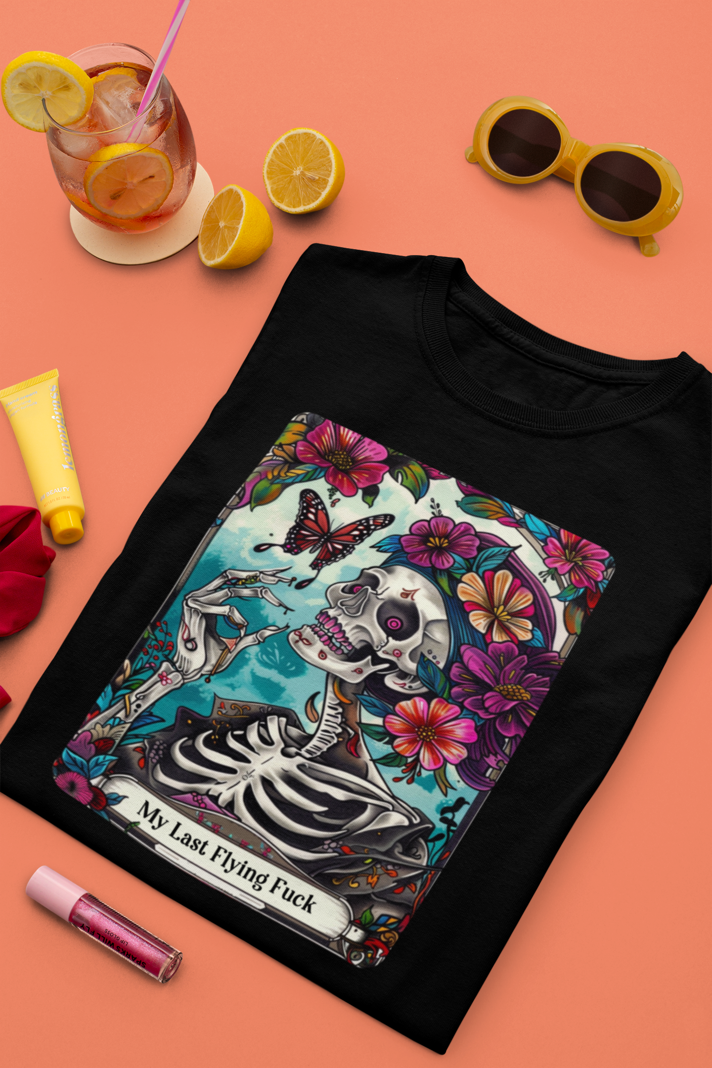 My Last Flying Fuck Tarot Card Unisex T-shirt|Unfiltered