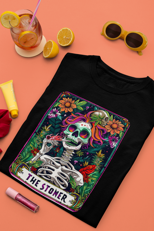 The Stoner Tarot Card Unisex T-shirt| Unfiltered