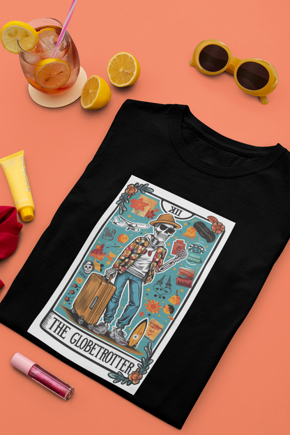 Globetrotter Tarot Card Unisex T-Shirt | Unfiltered