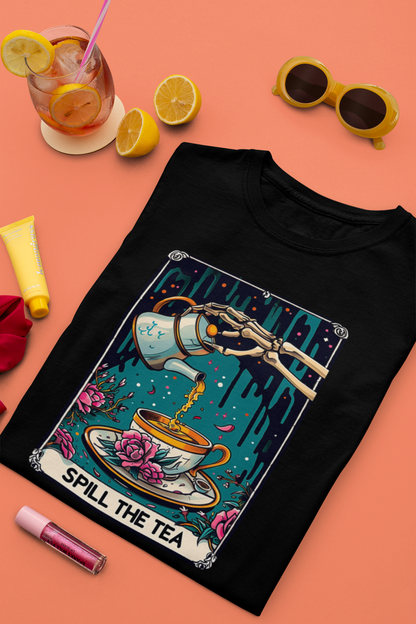 Spill the Tea Unisex Tarot Tee | Unfiltered