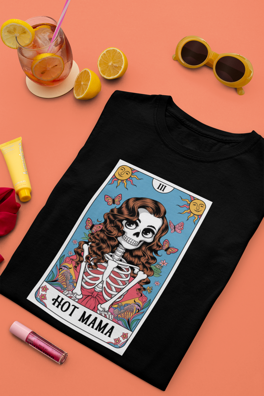 Hot Mama Unisex fit Tarot Meme T-shirt | Unfiltered