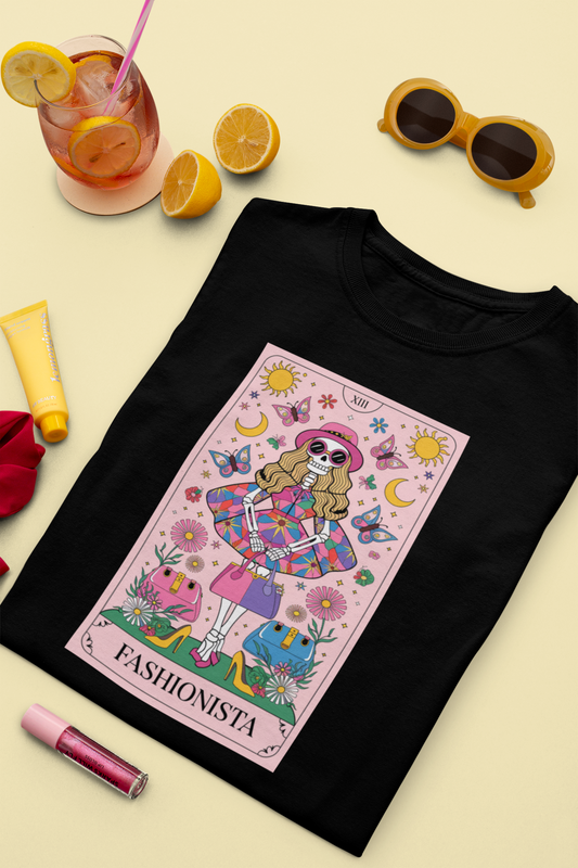 The Fashionista light pink Unisex Classic Crew T-Shirt | Unfiltered
