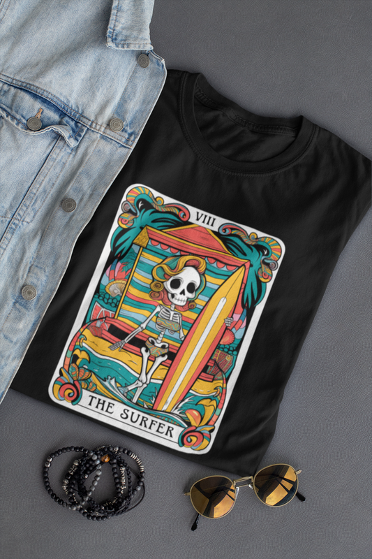 The Surfer Girl Unisex Classic Crew T-Shirt |Unfiltered