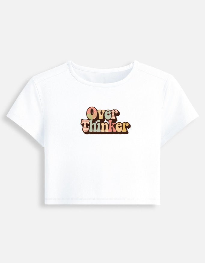 Over thinker Baby Tee | Unfiltered - Unfiltered