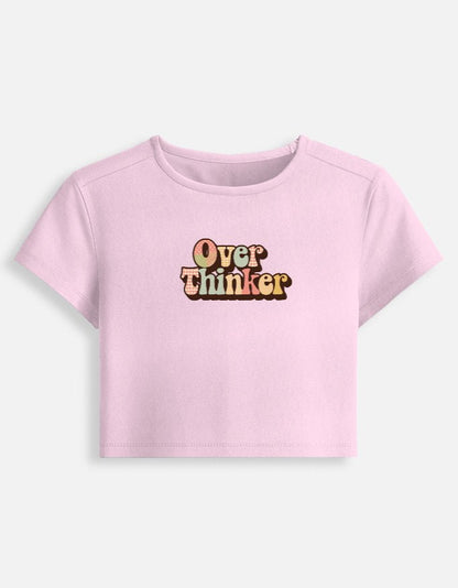 Over thinker Baby Tee | Unfiltered - Unfiltered