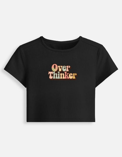 Over thinker Baby Tee | Unfiltered - Unfiltered