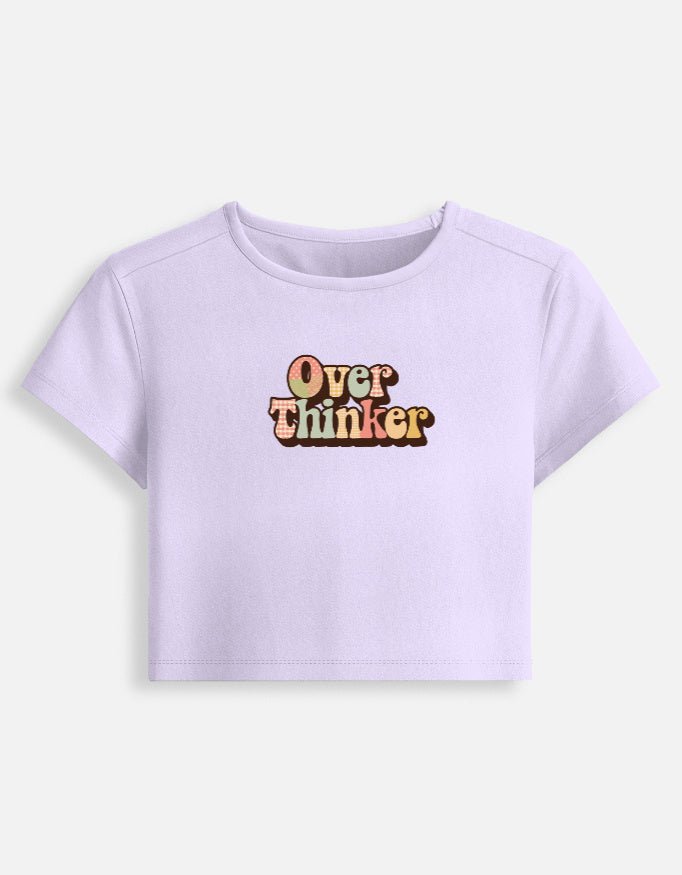 Over thinker Baby Tee | Unfiltered - Unfiltered