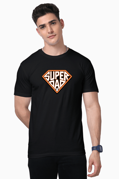Super Dad Logo Premium Supima Cotton Unisex Tee - Unfiltered